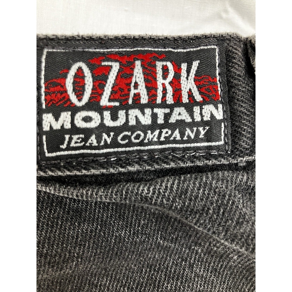 *VINTAGE SIZE 5/6 LAIDES BLACK OZARK MOUNTAIN BAREBACK JEANS - Picture 4 of 7